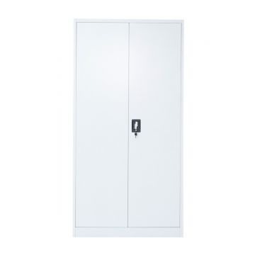 Dulap metalic fiset 1800x900x400mm cu 2 usi securizate, 4 polite, gri, Cod: BK77453, Brand: BRECKNER GERMANY