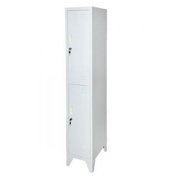 Vestiar, dulap metalic cu 2 usi securizate 1700x300x450mm, Cod: BK78300, Echivalență: DISLP73, Breckner Germany