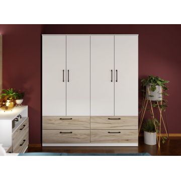 Dulap Relax Alb / Stejar k02 - C164/01