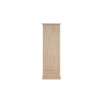 Șifonier în culoare naturală cu aspect de lemn de stejar 60x180 cm Binz – Støraa