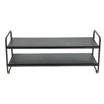 Pantofar negru din oțel 33x33x80 cm A-Shoe – Zone
