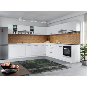 Set Mobila Bucatarie Colt Mina Pure 300*300 Alb C64