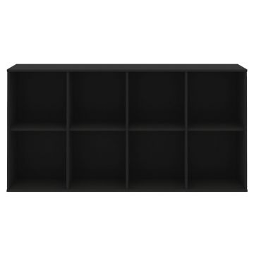 Sistem de rafturi modulare negru 136x69 cm Mistral Kubus - Hammel Furniture