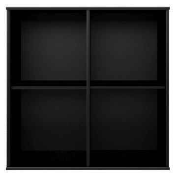 Sistem de rafturi modulare negru 68,5x69 cm Mistral Kubus - Hammel Furniture
