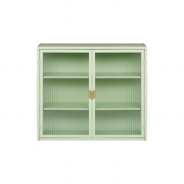 Bufet modern cu două uși, Verde | Aosom Romania Bufet modern cu două uși, Verde | Aosom Romania