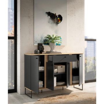 COMODĂ CU UȘI 135/89/38 cm