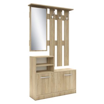 Cuier Lyon, Stejar Sonoma, L 85 x l 24 x H 180 cm Cuier Lyon, Stejar Sonoma, L 85 x l 24 x H 180 cm