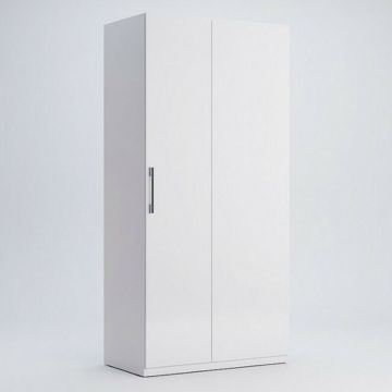 Dulap Colț Family, 1 ușă, PAL, 100x58x210.6 cm, alb Dulap Colț Family, 1 ușă, PAL, 100x58x210.6 cm, alb