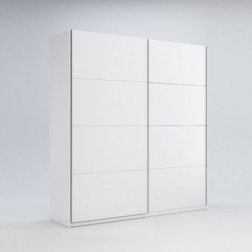 Dulap Family, cu uși culisante, PAL/MDF, 150x61.5x211.5 cm, Alb Dulap Family, cu uși culisante, PAL/MDF, 150x61.5x211.5 cm, Alb
