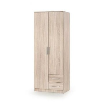 Dulap Lima S2, funcționalitate ridicată, PAL laminat, 80x52x205 cm, Sonoma Dulap Lima S2, funcționalitate ridicată, PAL laminat, 80x52x205 cm, Sonoma