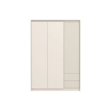 Dulap Monaco SZF3D2S, 3 uși și 2 sertare, PAL melaminat, 150x61x220 cm, Casmir Dulap Monaco SZF3D2S, 3 uși și 2 sertare, PAL melaminat, 150x61x220 cm, Casmir