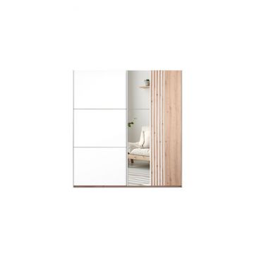 Dulap Sintra Modern, PAL Laminat, 203x215x65 cm, Stejar Wotan Dulap Sintra Modern, PAL Laminat, 203x215x65 cm, Stejar Wotan