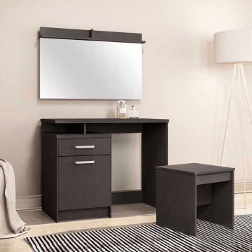 Masa de toaleta MDF Olympus 90 x 75 x 39  cu oglinda 80 x 50 cm Masa de toaleta MDF Olympus 90 x 75 x 39  cu oglinda 80 x 50 cm