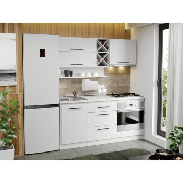 Mobila Bucatarie alba Sofi - 23 - 170 cm Mobila Bucatarie alba Sofi - 23 - 170 cm