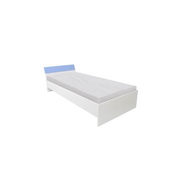 Pat Leco, 200 x 90 cm, Alb/Bleu Pat Leco, 200 x 90 cm, Alb/Bleu