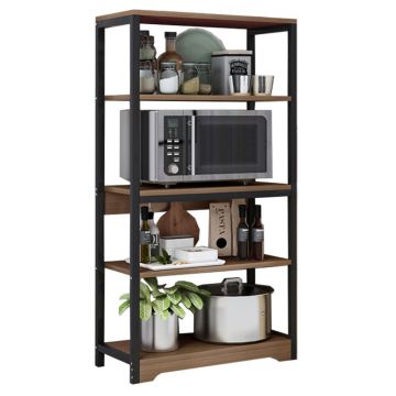 Raft de bucatarie Obra  metalic  Nuc 60x30x126cm