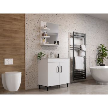 Set Masca Baie + Chiuveta 800 + Oglinda 650 Albio