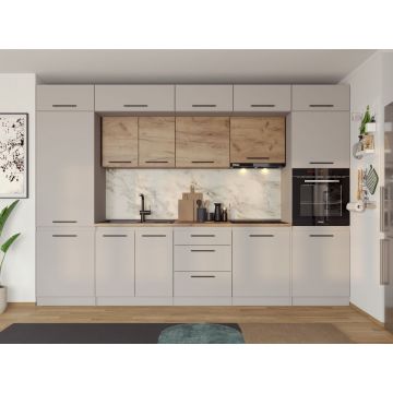 Set Mobila Bucatarie Linea 320 Casmir / Stejar C30