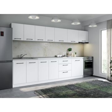 Set Mobila Bucatarie Mina Pure 340 Alb C159