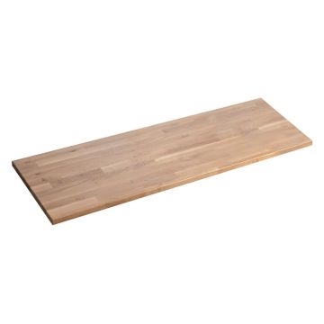 Blat sub chiuvetă în culoare naturală din lemn de stejar 140x36 cm Woody – Sapho Blat sub chiuvetă în culoare naturală din lemn de stejar 140x36 cm Woody – Sapho