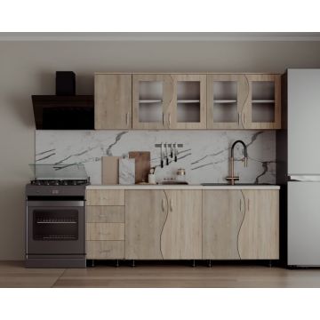 Bucatarie CIP S 2m, Sonoma + Trufe