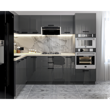 Bucatarie Daria colt V1,  Antracit Bucatarie Daria colt V1,  Antracit