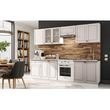 Bucatarie Gospodina MDF 2.6m, Muscat Bucatarie Gospodina MDF 2.6m, Muscat