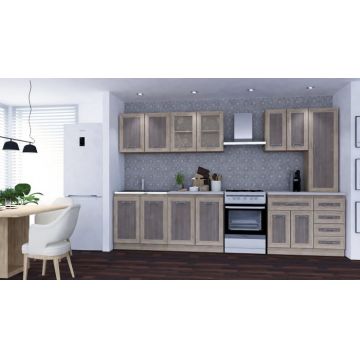 Bucatarie Greta 2,6m Sonoma+Trufe Bucatarie Greta 2,6m Sonoma+Trufe