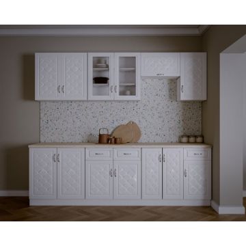 BUCATARIE IRINA RO MDF 2,6M BUCATARIE IRINA RO MDF 2,6M