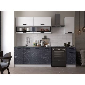 Bucatarie Tehno New MDF 2.0m Marmura Bucatarie Tehno New MDF 2.0m Marmura