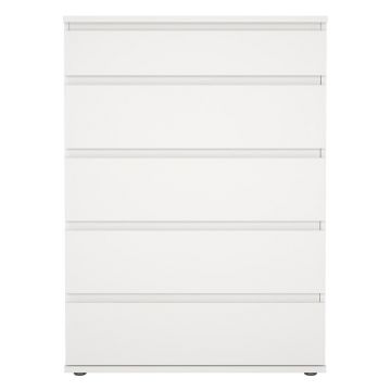 Comodă albă înaltă 77x107 cm Nova – Tvilum Comodă albă înaltă 77x107 cm Nova – Tvilum