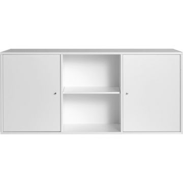 Comodă albă joasă suspendată 133x61 cm Mistral – Hammel Furniture Comodă albă joasă suspendată 133x61 cm Mistral – Hammel Furniture
