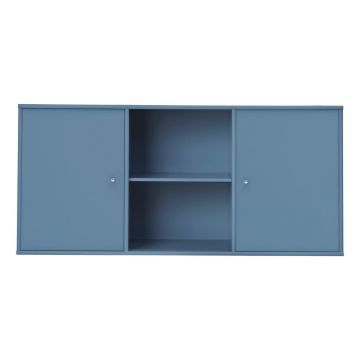Comodă albastră joasă suspendată 133x61 cm Mistral – Hammel Furniture Comodă albastră joasă suspendată 133x61 cm Mistral – Hammel Furniture
