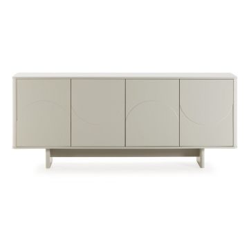 Comodă crem 180x75x40 cm Solei – MOME