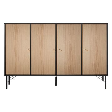 Comodă cu aspect de lemn de stejar Hammel Mistral Kubus, 136 x 89 cm Comodă cu aspect de lemn de stejar Hammel Mistral Kubus, 136 x 89 cm