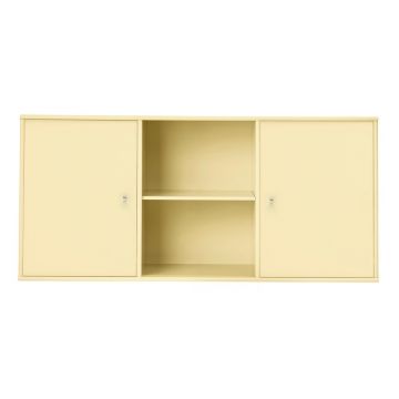 Comodă galben-deschis joasă suspendată 133x61 cm Mistral – Hammel Furniture Comodă galben-deschis joasă suspendată 133x61 cm Mistral – Hammel Furniture