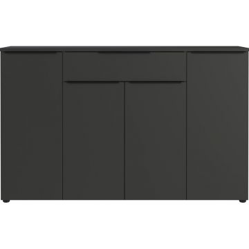 Comodă gri antracit joasă 161x101 cm Mailand – Germania