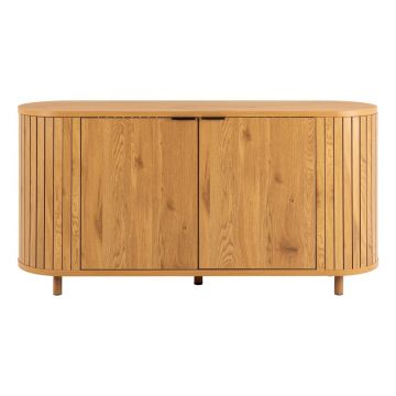 Comodă în culoare naturală cu aspect de lemn de stejar 160x80x45 cm Colima – Actona Comodă în culoare naturală cu aspect de lemn de stejar 160x80x45 cm Colima – Actona