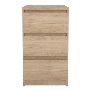 Comodă în culoare naturală cu aspect de lemn de stejar 40x70x50 cm Naia – Tvilum Comodă în culoare naturală cu aspect de lemn de stejar 40x70x50 cm Naia – Tvilum