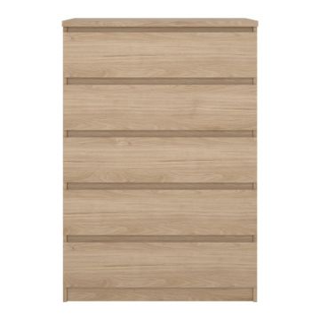 Comodă în culoare naturală cu aspect de lemn de stejar 77x111x50 cm Naia – Tvilum Comodă în culoare naturală cu aspect de lemn de stejar 77x111x50 cm Naia – Tvilum