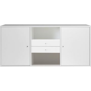 Comodă joasă albă 133x61 cm Mistral - Hammel Furniture Comodă joasă albă 133x61 cm Mistral - Hammel Furniture