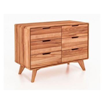 Comodă joasă din lemn de fag 90x63 cm Greg - The Beds Comodă joasă din lemn de fag 90x63 cm Greg - The Beds