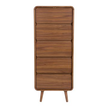 Comodă maro din lemn de frasin 45x112x40 cm Rise – Zuiver Comodă maro din lemn de frasin 45x112x40 cm Rise – Zuiver