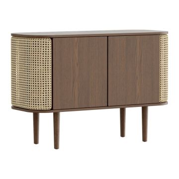 Comodă maro/în culoare naturală joasă cu aspect de lemn de stejar 109x75 cm Treasures – UMAGE Comodă maro/în culoare naturală joasă cu aspect de lemn de stejar 109x75 cm Treasures – UMAGE