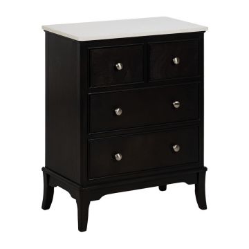 Comodă neagră 60x75,5x33 cm Mods – Ixia Comodă neagră 60x75,5x33 cm Mods – Ixia