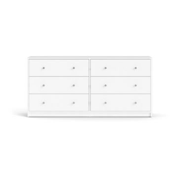 Comodă Tvilum May, 143x68 cm, alb Comodă Tvilum May, 143x68 cm, alb