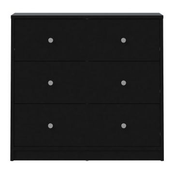 Comodă Tvilum May, 72x68 cm, negru Comodă Tvilum May, 72x68 cm, negru