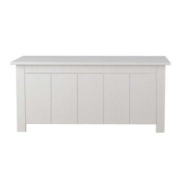Cufăr alb din lemn de pin 100x45 cm Bertram – Støraa