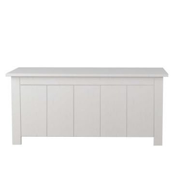 Cufăr alb din lemn de pin 100x45 cm Bertram – Støraa Cufăr alb din lemn de pin 100x45 cm Bertram – Støraa