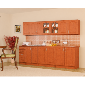 Set Bucatarie Olea Mebel Mdf Calvados 260x60x200 cm